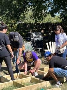 HSU students built a ramp with Boots on the Ground.